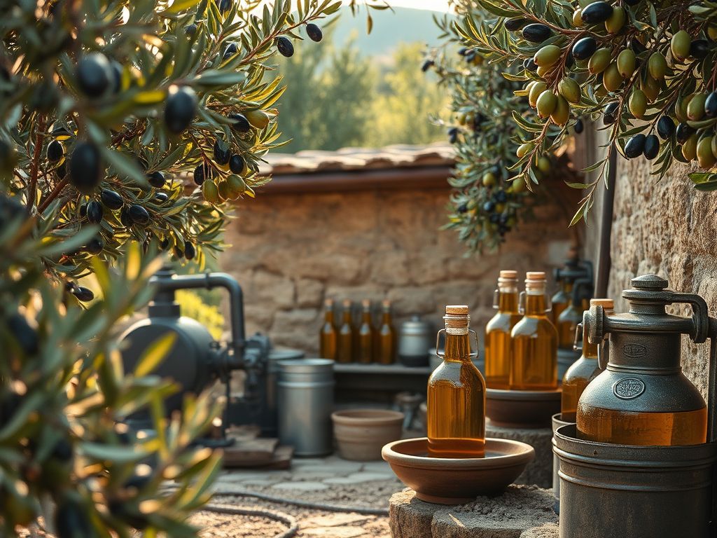 Olive Oil Production